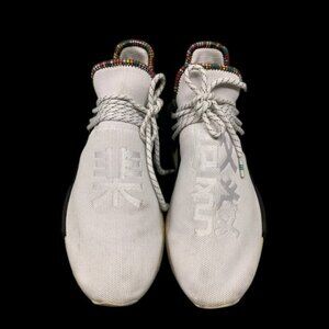 Adidas NMD Human Race Pharrell Men’s 9 White Originals Boost Sneakers Rare